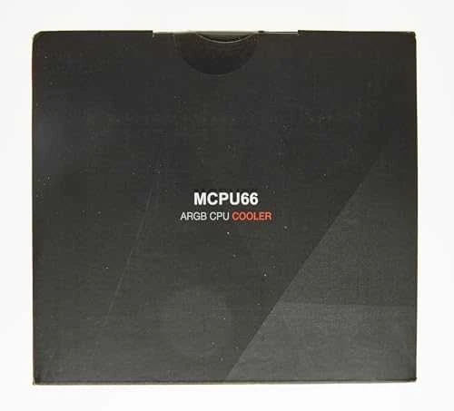 „Mars Gaming MCPU66“ procesoriaus aušintuvas ARGB 220W, dvigubas ventiliatorius, 120 mm