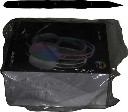 „Mars Gaming MH-GLOW RGB Chroma Flow“ žaidimų ausinės, 3,5 mm / USB