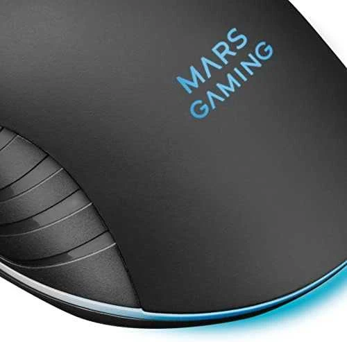 Mars Gaming MMW2 Belaidė pelė žaidimams su papildomais mygtukais / RGB / 3200 DPI / Juodas