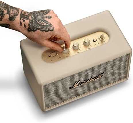 Garso kolonėlė Marshall Acton III Bluetooth Kreminės spalvos