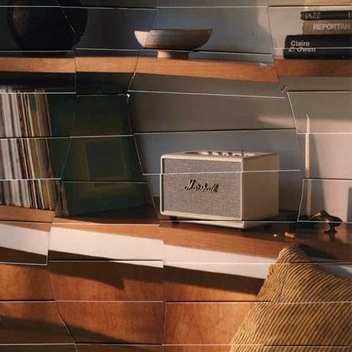 Garso kolonėlė Marshall Acton III Bluetooth Kreminės spalvos
