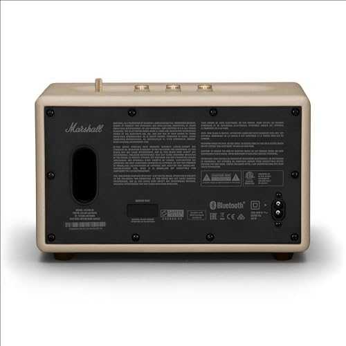 Garso kolonėlė Marshall Acton III Bluetooth Kreminės spalvos