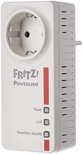 AVM FRITZ!Powerline 1220E 1200 Mbit/ai Ethernet LAN jungtis Balta 1 vnt