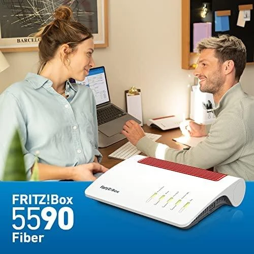 AVM Fritz! Box 5590 Fiber WLAN Maršrutizatorius - Maršrutizatorius - Wifi-6