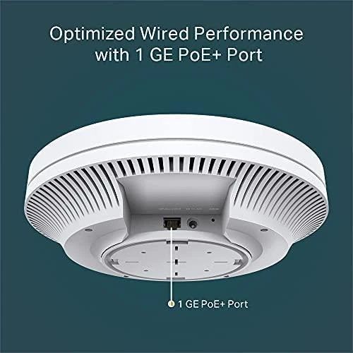 TP-LINK AX1800 ant lubų tvirtinamas dviejų juostų „Wi-Fi 6“ prieigos taškas
