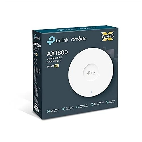 TP-LINK AX1800 ant lubų tvirtinamas dviejų juostų „Wi-Fi 6“ prieigos taškas