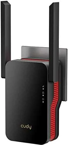 Wi-Fi Stiprintuvas - Cudy RE3000 2400-5000 MHz 574/2402 Mbit/s Raudonas/Juodas