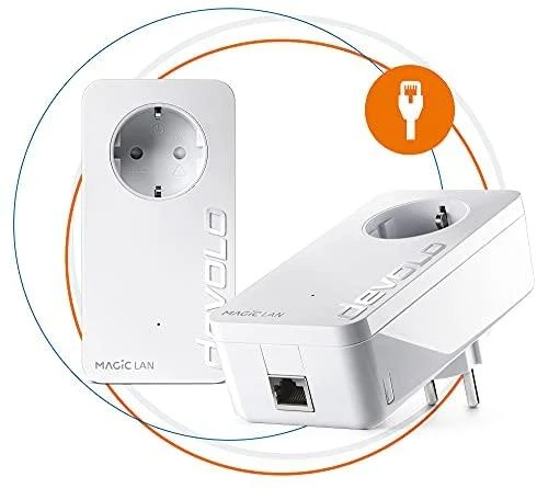 Maršrutizatorius Devolo Ag devolo Magic 1 LAN Starter Kit 1200Mbit, Powerline, 2x GbitLAN, namų tinklas