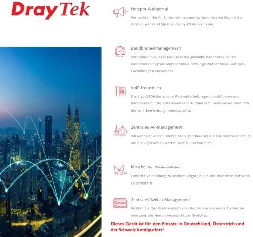 Maršrutizatorius DrayTek Vigor 2866ax
