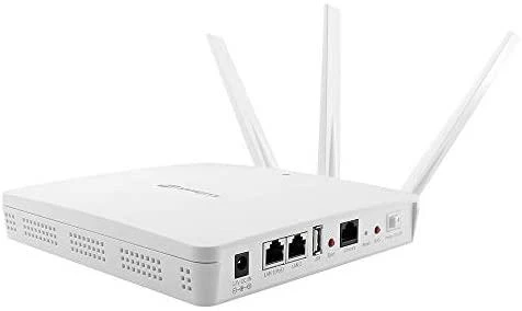 Edimax Wall-Mount Access Point WAP1750 802.11ac, 2.4GHz/5GHz GHz, 450+1300 Mbit/s, 10/100/1000 Mbit/s, Ethernet LAN (RJ-45) jungtys 2, PoE įėjimas/išėjimas, 3x išorinis