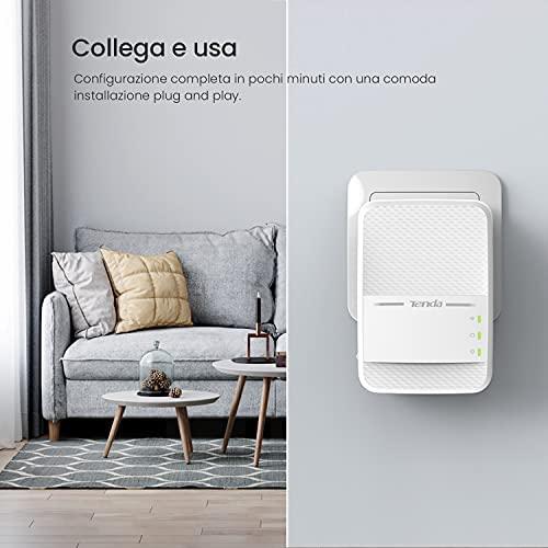 Tenda PH10 AV1000 WiFi Dualband Powerline Extender Kit