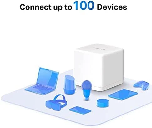Maršrutizatorius TP-Link „Mercusys“ | AC1300 viso namo tinklinio „Wi-Fi“ sistema | „Halo H30G“ (3 vnt. pakuotė) | 802.11ac | 400+867 Mbit/s | Ethernet LAN (RJ-45) jungtys 2 | Tinklo palaikymas: Taip | MU-MiMO: Taip | Mobilusis plačiajuostis ryšys: Be