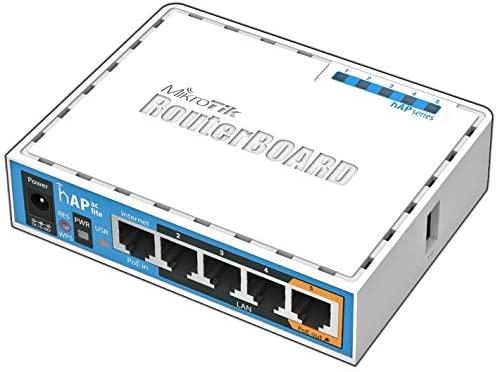 Šakotuvas Mikrotik „MicroTick“ | RB952Ui-5ac2nD | „hAP ac lite“ | 802.11ac | 867 Mbps | 10/100 Mbps | Ethernet LAN (RJ-45) jungtis, 5 vnt. | MU-MiMO: Taip | 12 min.