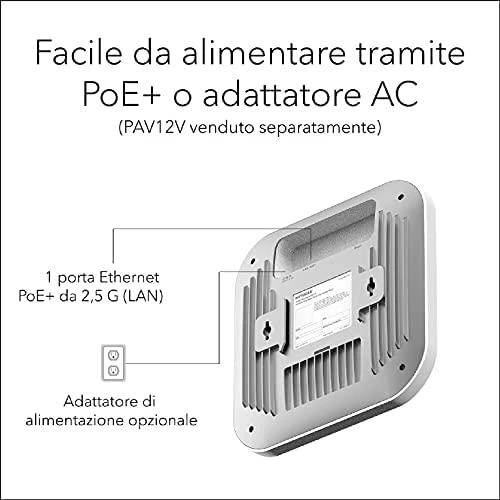 Modemas NETGEAR ACCESS POINT WIFI6 AX3600 WAX620