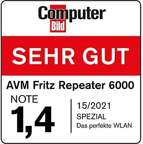 Maršrutizatorius AVM FRITZ!Repeater 6000 – Kartotuvas – WLAN – Wifi-6
