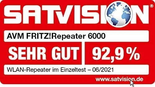 Maršrutizatorius AVM FRITZ!Repeater 6000 – Kartotuvas – WLAN – Wifi-6