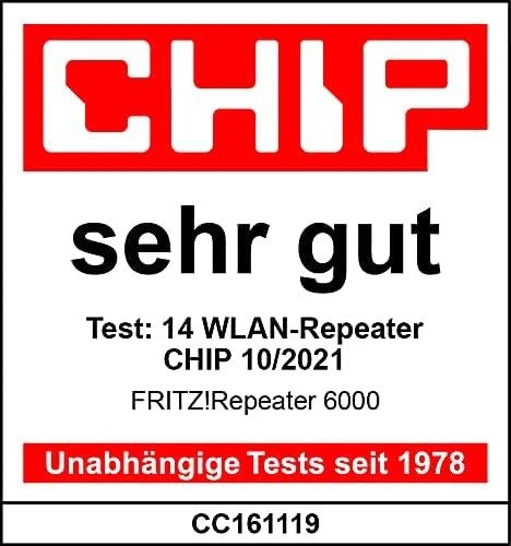 Maršrutizatorius AVM FRITZ!Repeater 6000 – Kartotuvas – WLAN – Wifi-6