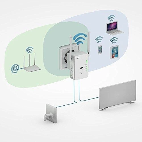 Maršrutizatorius Strong REPEATER300V2, Tinklo kartotuvas, 300 Mbit/s, „Wi-Fi“, Ethernet LAN jungtis, Balta