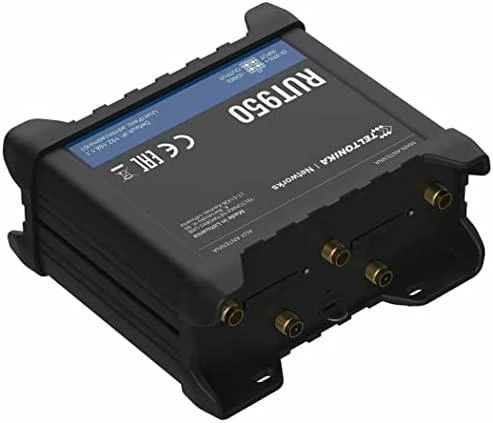 Šakotuvas Extralink Maršrutizatorius LTE Teltonika RUT950U022C0 (3G/4G/LTE SIM, xDSL (laido jungtis LAN), 2,4 GHz)