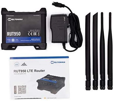 Šakotuvas Extralink Maršrutizatorius LTE Teltonika RUT950U022C0 (3G/4G/LTE SIM, xDSL (laido jungtis LAN), 2,4 GHz)