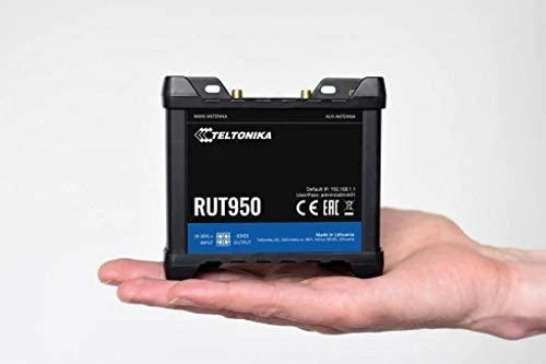 Šakotuvas Extralink Maršrutizatorius LTE Teltonika RUT950U022C0 (3G/4G/LTE SIM, xDSL (laido jungtis LAN), 2,4 GHz)