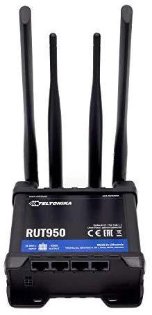 Šakotuvas Extralink Maršrutizatorius LTE Teltonika RUT950U022C0 (3G/4G/LTE SIM, xDSL (laido jungtis LAN), 2,4 GHz)