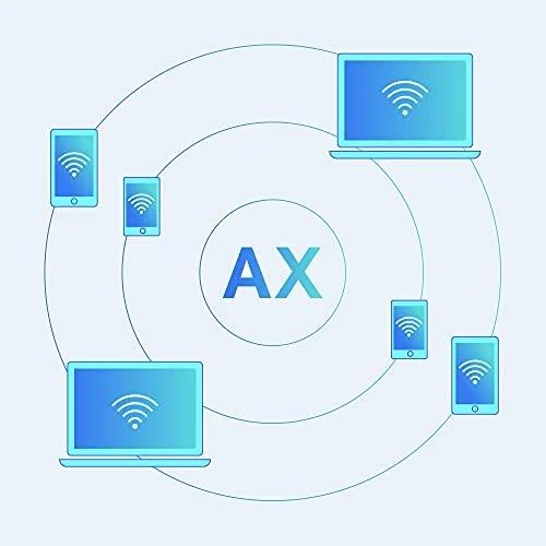 TP-LINK Archer AX20 belaidis maršrutizatorius Dviguba juosta (2,4 GHz / 5 GHz) Gigabitinis eternetas Juoda