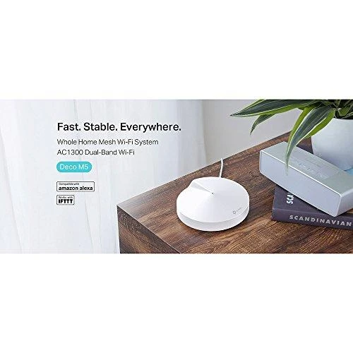 TP-LINK Deco M5 (2 vnt.) Balta Vidinis