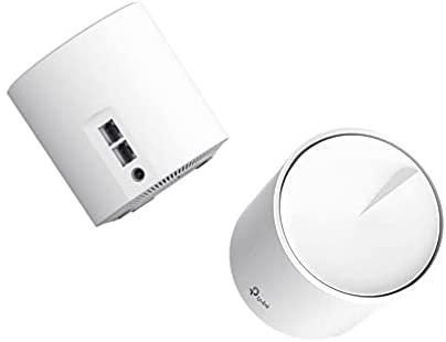 Maršrutizatorius „TP-Link AX1800 Whole Home Mesh Wi-Fi 6“ sistema | Deco X20 (2 pakuotės) | 802.11ax | 1201+574 Mbit/s | 10/100/1000 Mbit/s | Ethernet LAN (RJ-45) jungtys 2 | Tinklelio palaikymas Taip | MU-MiMO Taip | Nėra mobiliojo plačiajuosčio ryšio | Antenos tipas 4xInternal per Deco uni