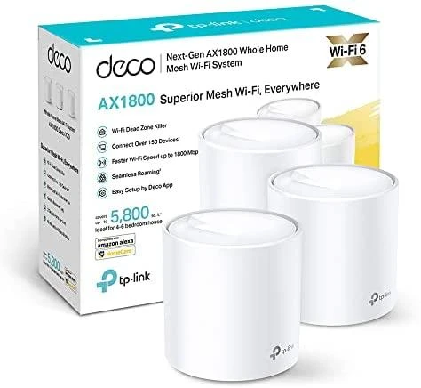 Maršrutizatorius TP-LINK Deco X20 (3-pack), Baltos spalvos