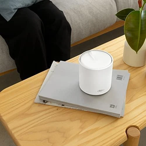 Maršrutizatorius TP-LINK Deco X60 AX3000 Wi-Fi 6 viso namo tinklelio sistema 2 paketų keturių branduolių procesorius 2x GE RJ45 4xint.antenos MU-MIMO