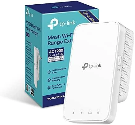 TP-LINK | Tinklo ilgintuvas | RE300 | 802.11ac | 2.4GHz/5GHz | 300+867 Mbit/s | Ethernet LAN (RJ-45) jungtys: Ne | MU-MiMO: Ne | ne PoE | Antenos tipas: 2 vidinės