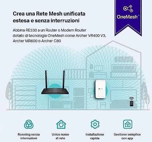 TP-LINK TPLINK kartotuvas (RE330)
