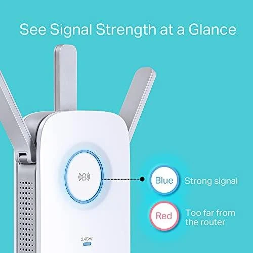 TP-LINK | AC1900 „Wi-Fi“ diapazono plėtiklis | RE550 | 802.11ac | 2GHz/5GHz | 600+1300 Mbit/s | 10/100/1000 Mbit/s | Ethernet LAN (RJ-45) jungtys: 1 | MU-MiMO: Ne | ne PoE | Antenos tipas: 3 išorinės