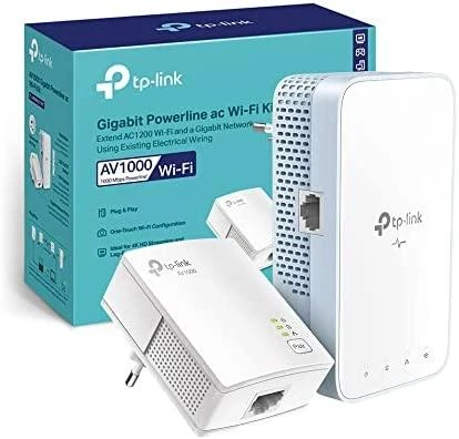 Maršrutizatorius TP-Link TL-WPA1000 KIT powerline AV1000 rinkinys su N300 WiFi ir Ethernet
