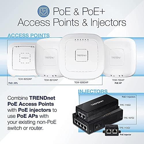 Maršrutizatorius TRENDnet TEW-821DAP v1.0R – 1000 Mbit/s – 867 Mbit/s – 10 100 1000 Mbit/s – 2 412 – 2 472 – IEEE 802.11a, IEEE 802.11ac, IEEE 802.11ac, IEEE 80 802.11ac,IE10.1018 1n, IEEE 802.1Q, IEEE 802.3, IEEE... – DSSS