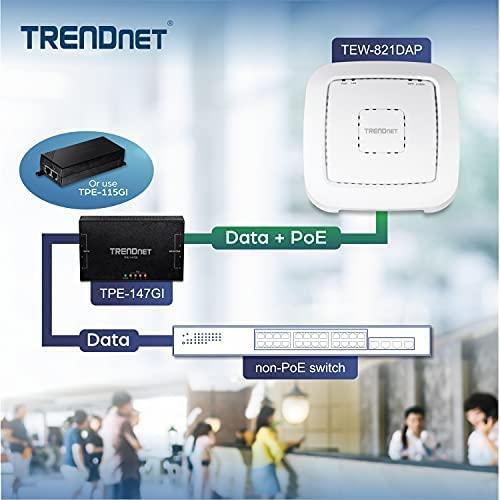 Maršrutizatorius TRENDnet TEW-821DAP v1.0R – 1000 Mbit/s – 867 Mbit/s – 10 100 1000 Mbit/s – 2 412 – 2 472 – IEEE 802.11a, IEEE 802.11ac, IEEE 802.11ac, IEEE 80 802.11ac,IE10.1018 1n, IEEE 802.1Q, IEEE 802.3, IEEE... – DSSS