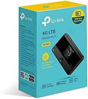 Modemas Maršrutizatorius TP-Link, 3G / 4G, 802.11a / b / g / n , juodas / M7350
