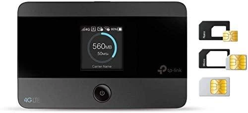 Modemas Maršrutizatorius TP-Link, 3G / 4G, 802.11a / b / g / n , juodas / M7350