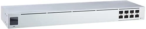 UBIQUITI USW-Aggregation UniFi valdomas jungiklis 8x SFP+ 160 Gbps perjungimo talpa Layer2 be ventiliatoriaus