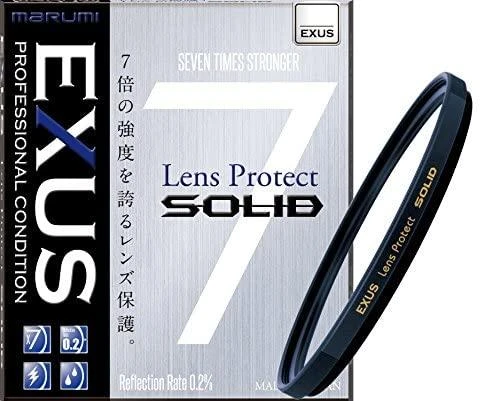 Kameros filtras - Marumi EXUS SOLID 55mm grūdinto stiklo apsauginis filtras