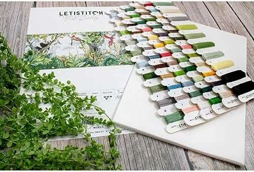 LetiStitch luca S Džiunglių laikas 58x24 cm SLETIL8071