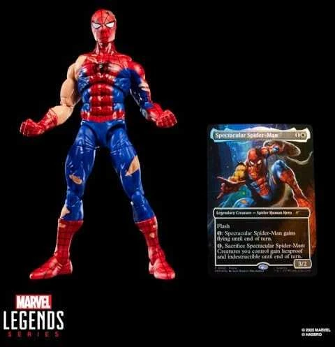 Dėlionė Hasbro Marvel Spider-Man Magic The Gathering Spiderman figure 15cm
