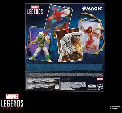 Dėlionė Hasbro Marvel Spider-Man Magic The Gathering Spiderman figure 15cm