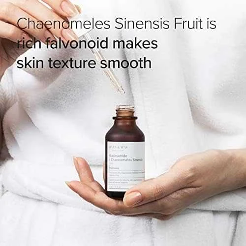 Mary&May Niacinamide + Chaenomeles Sinensis Serum šviesinantis ir normalizuojantis serumas, 30 ml