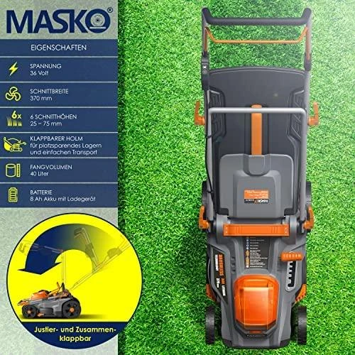 Akumuliatorinės vejapjovės RM 36-18 LTX BL 36, korpusas, Metabo