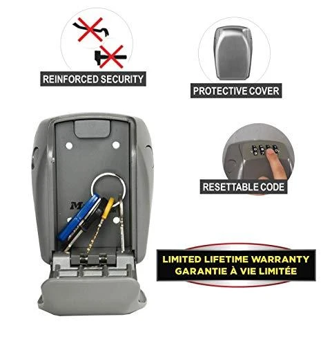 Master Lock Dėžutė raktams MasterLock su kodiniu užraktu, pakabinama, grūdintas plienas