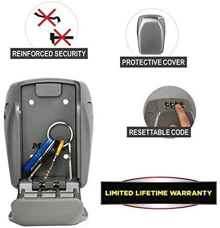 Master Lock Dėžutė raktams MasterLock su kodiniu užraktu, pakabinama, grūdintas plienas