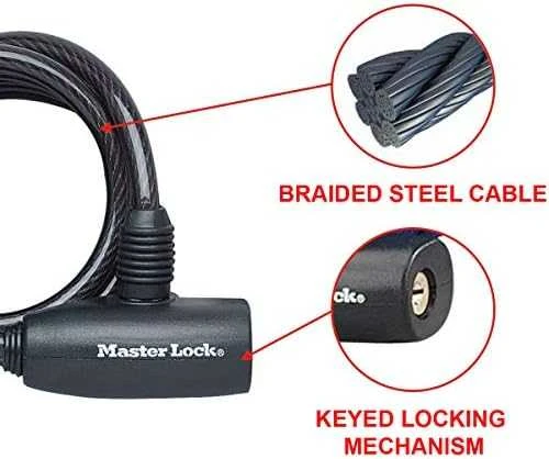 MasterLock Master Lock Bike Lock U-Lock 8154EURD