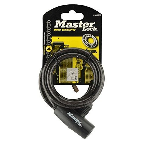 Master Lock „MasterLock“ dviračio užraktas QUANTUM 8126 juodas (MRL-8126EURDPRO)